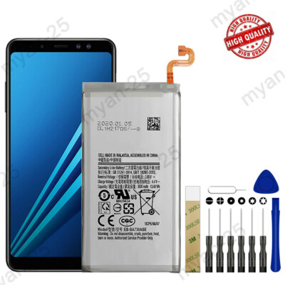 Samsung Galaxy A8 Plus 2018 Replacement Battery EB-BA730ABE 3500mAh 3.85V Tools