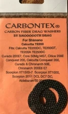 SMOOTH DRAG CALCUTTA TE 200 DURADO CORE CITICA CHRONARCH CARBONTEX WASHERS