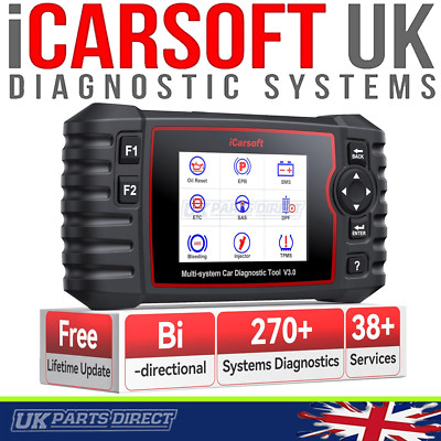 iCarsoft LR V3.0 for LAND ROVER ENHANCED Diagnostic Scan Tool | Official UK