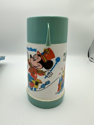 アラジン社製　Walt Disney World ランチボックス 缶 Vintage 1970s Aladdin Walt Disney World Pressed Steel Lunch Box W