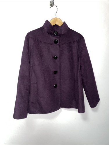 Cardigan/veste Franco D. – Couleur Vine – Taille S – Laine Angora Et Acrylique – Neuf Avec étiquettes