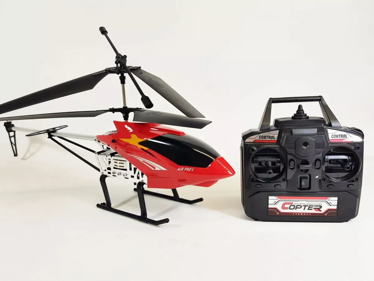 RC Helicopter Drone Plane 2.4G Metal 3.5CH Volitation Radio