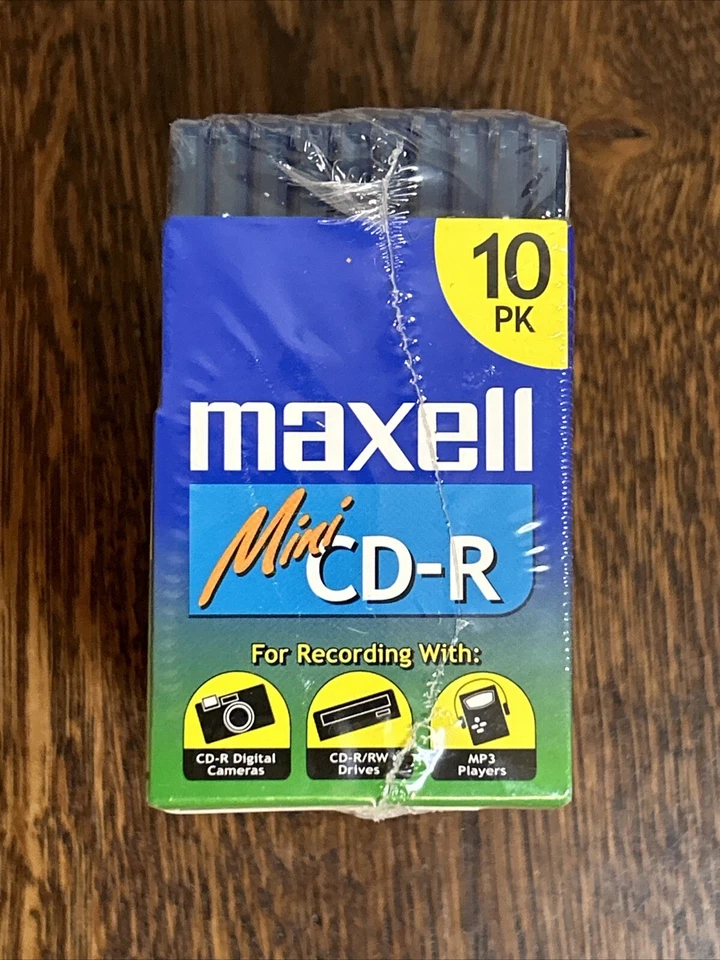 Maxell Mini CD-R Recordable Discs 10 Pack 210MB - Image 2 of 4