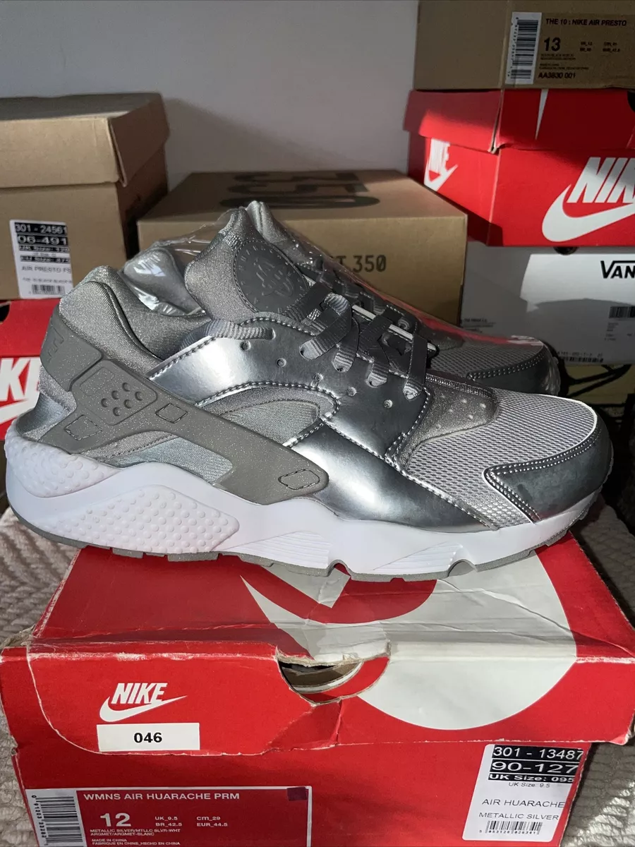 Huarache top argenté jordan