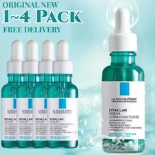 1-4 Pack La Roche-Posay Effaclar Ultra Concentrated Serum Acne removal- 30ml NEW