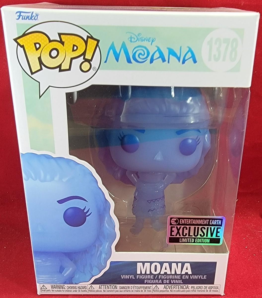 Moana entertainment earth exclusive funko # 1378 (nib) brand new
