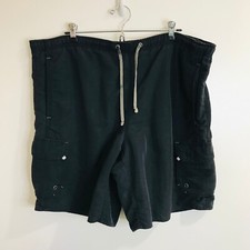 Columbia Shorts Mens Size XL / XXL Black Swim Trunks Hiking Nylon Pockets