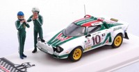 Lancia Stratos HF #10 Winner Rally Monte Carlo 1976 W / Figure Munari Maiga 1:43