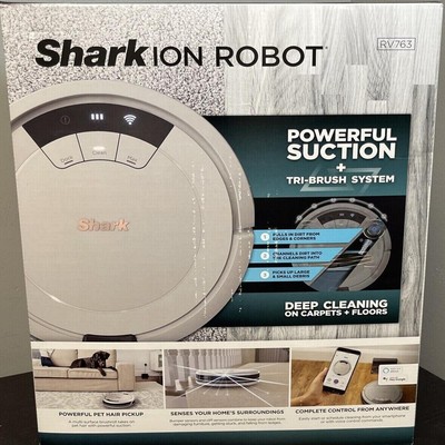 (USED) Shark ION RV763 Robot Vacuum Cleaner 622356596374 | eBay