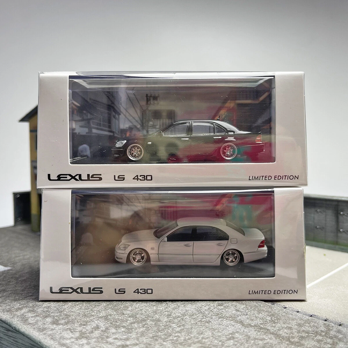 1/64 Leuxes Lexus LS430 sedan Lexus modified static car