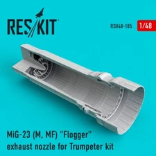 MiG-23 (M, MF) "Flogger" exhaust nozzle for Trumpeter 1/48 ResKit RSU48-0185