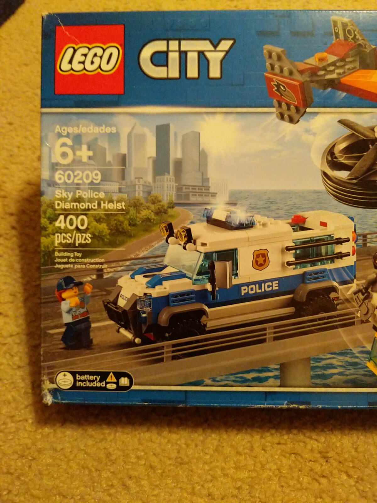 lego city sky police diamond heist