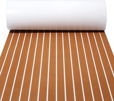 WEAFRICTCH Teak Sintetico Marino Eva Tappetino Antiscivolo per Barca Pavimentazi