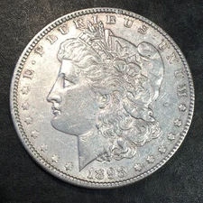 1898 Morgan Silver Dollar - Exact Coin Shown #Q458