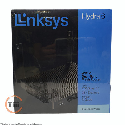 Mr2000 Linksys MR2000 Hydra 6 Dual-Band Mesh WiFi 6 Router (AX3000 ...