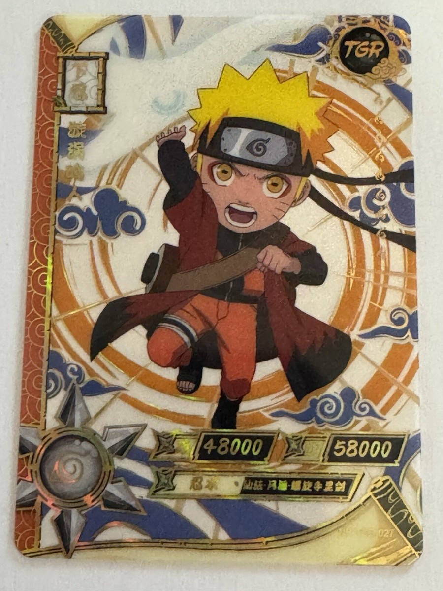 UZUMAKI TGR Transparent NR-TGR-027 Naruto Kayou Anime TCG CCG Card