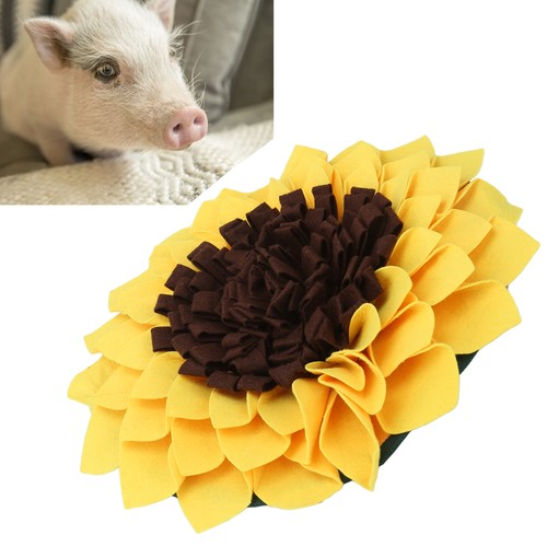 Dog Snuffle Mat Nosework Sniffing Bowl Lanyard Design For IQ Training For Pets - Picture 13 of 22
