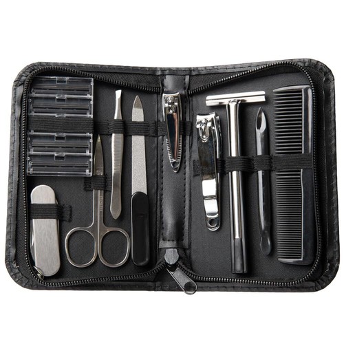 TRIM Mens Manicure Kit 14 Piece Set with Travel Case - 第 1/1 張圖片