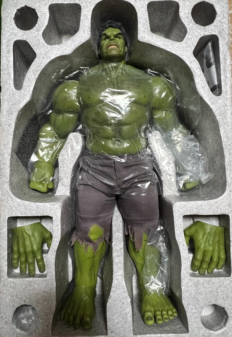 箱無し　ホットトイズ ハルク HULK Hot Toys marvel Amazon.com: Hulk Sixth Scale Figure - The Avengers : Toys