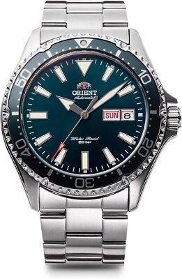 Orient Watch Mako Automatic Mechanical Diver's RN-AA0808E Men's Green