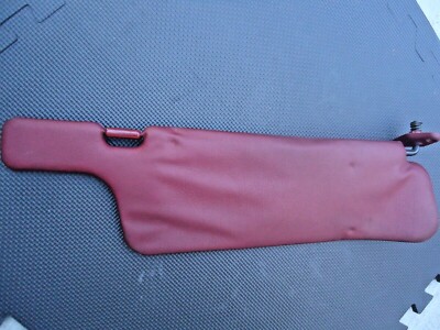 1990-1996 Nissan 300zx Z32 Front Left Driver side RED Sun Visor