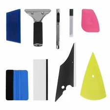 Professional 8 in 1 Car Window Film Tools Squeegee Scraper Set Kit Car Tint