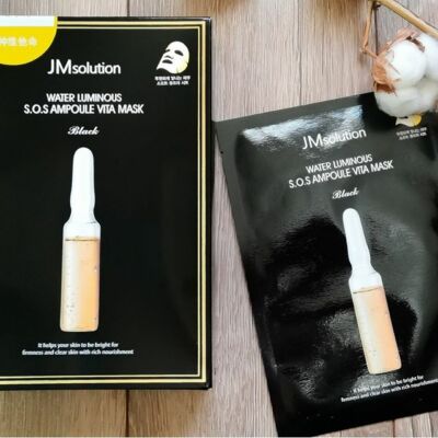 JM SOLUTION WATER LUMINOUS S.O.S AMPOULE VITA MASK 3,5,10pcs/ Korean Cosmetics