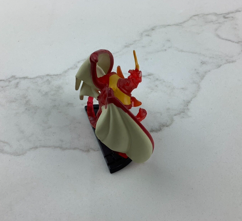 Bakugan Helix Dragonoid Red Pyrus Figure Translucent 2" - Picture 4 of 8