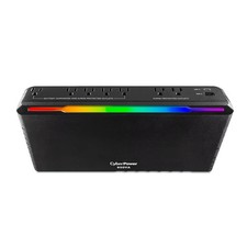 CyberPower - GX950UC Gaming UPS System with RGB Lighting and USB Charging Por...