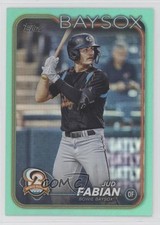 2024 Topps Pro Debut Aqua Foil 6/75 Jud Fabian #PD-6 19l7