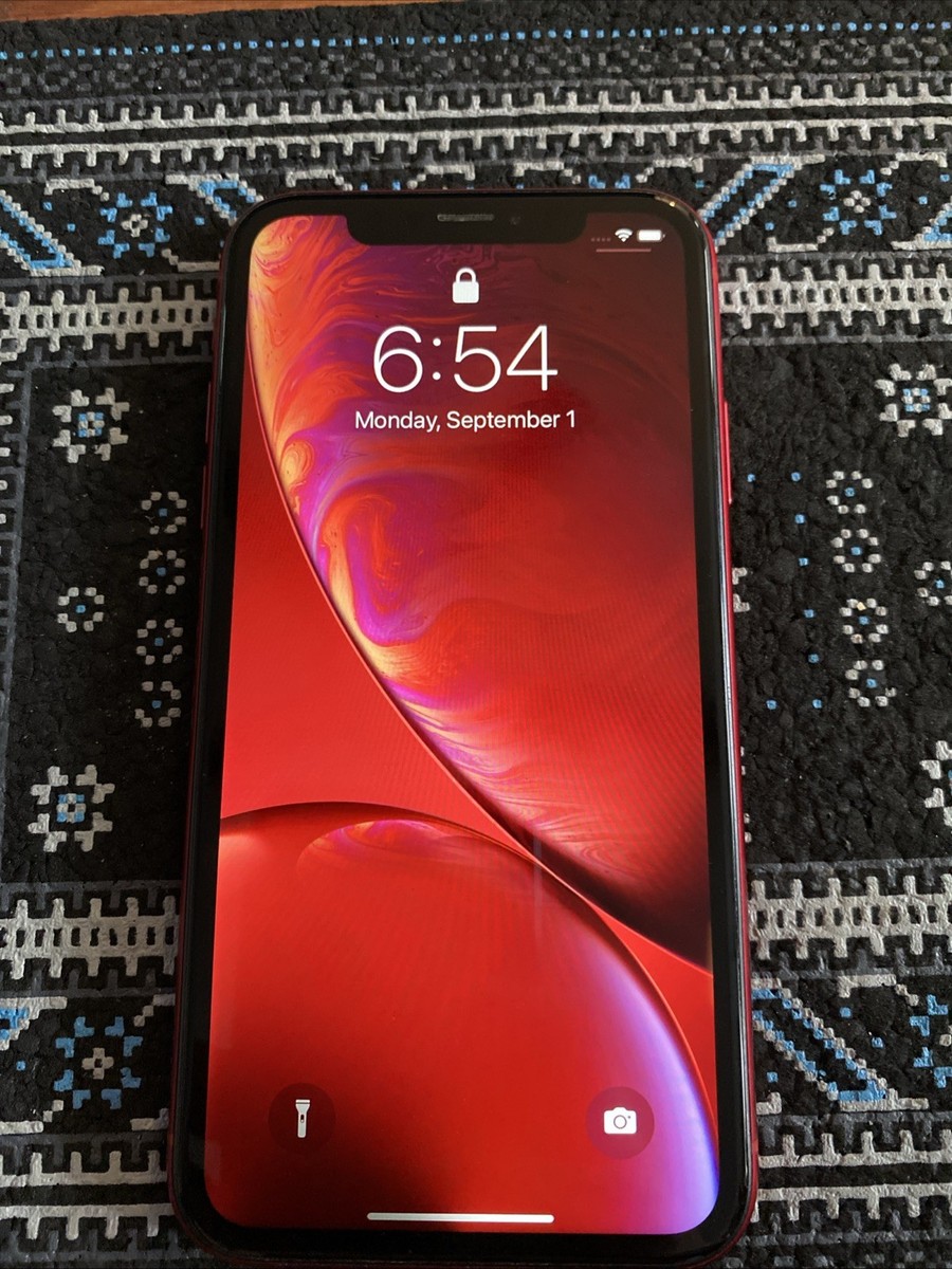 Apple iPhone XR - 64 GB - (PRODUCT)RED (Unlocked) for sale
