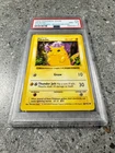 Pokemon TCG Cards SHADOWLESS Pikachu 58/102 Base Set Yellow Cheeks PSA 8 NM-MT