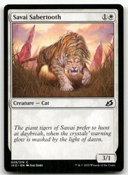 Savai Sabertooth 29/274 Ikoria: Lair of Behemoths Common