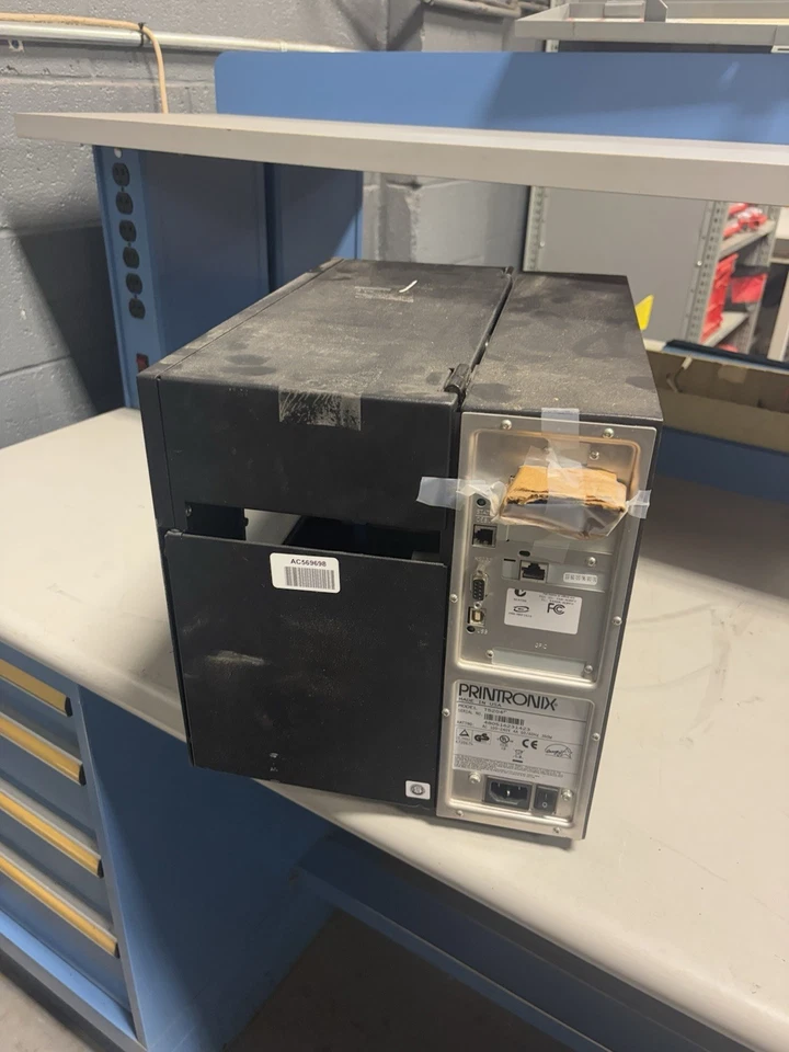 Printronix T5204r Thermal Transfer Barcode Label Printer LAN USB Serial Parallel - Image 3 of 4
