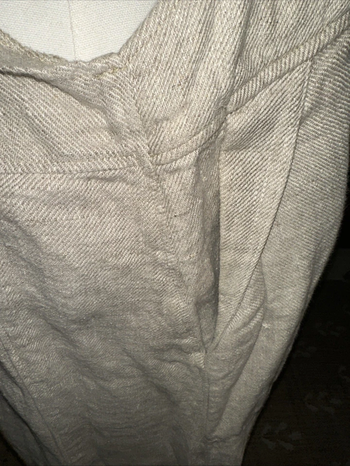 Magnolia Pearl Linen Overalls NWOT From the Plantation Collection - Image 2 of 4