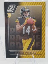 2022 Zenith George Pickens RC #123 Pittsburgh Steelers Rookie Dallas Cowboys WR