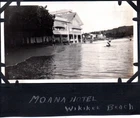 OLD PHOTOGRAPH WW1 MILITARY ARMY MOANA HOTEL OAHU ISLAND HONOLULU HAWAII PHOTO