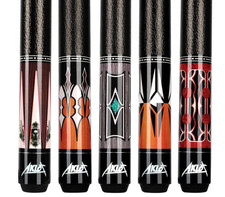AKLOT 58" Maple Pool Cue Stick 2-Piece Billiard Cue 18-21oz