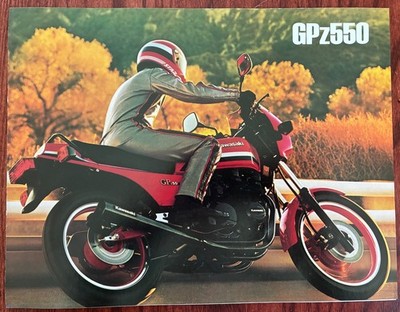 Kawasakl GPz550 1982 brochure