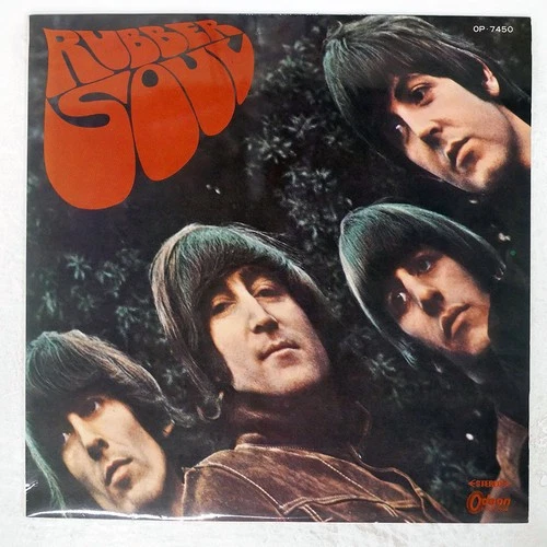 BEATLES RUBBER SOUL ODEON OP7450 Japan VINYL LP