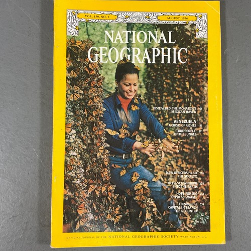 Lot Of 13 National Geographic 1970's Magazines Vintage Paperback Various Months - Foto 20 di 24