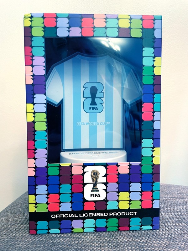 FIFA WORLD CUP 2026 - OFFICIAL LICENSED - TEAM ARG LAMP - BRAND NEW in BOX