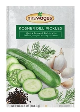Kosher Dill Pickles Quick Process Mix, Quick and Easy, Simple-To-Use,Traditional