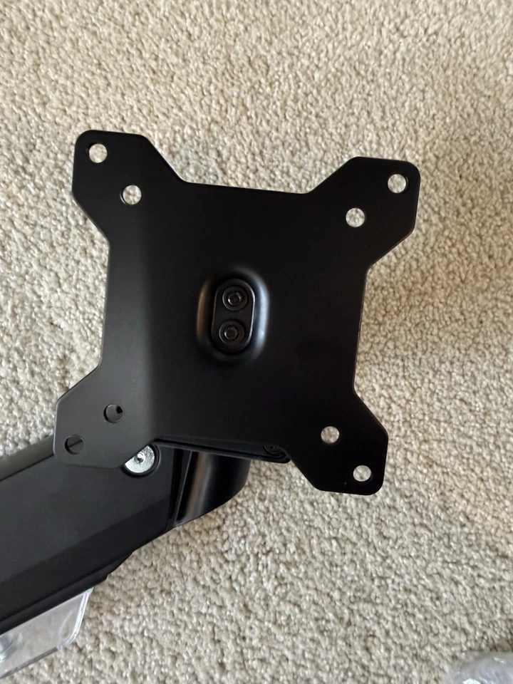 Рычаг крепления газовой пружины для одного монитора - зажим для стола (черный) - Изображение 4 из 4