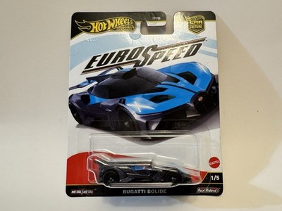 Hot Wheels Car Culture Bugatti Bolide Black EuroSpeed Real Riders 1/5