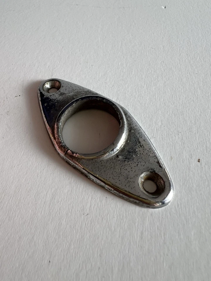 ПОДЛИННЫЙ JAGUAR MK1 MK2 DAIMLER 250 V8 ХРОМ ЗАГРУЗКИ ЗАМОК ESCUTCHEON OEM - Изображение 4 из 4