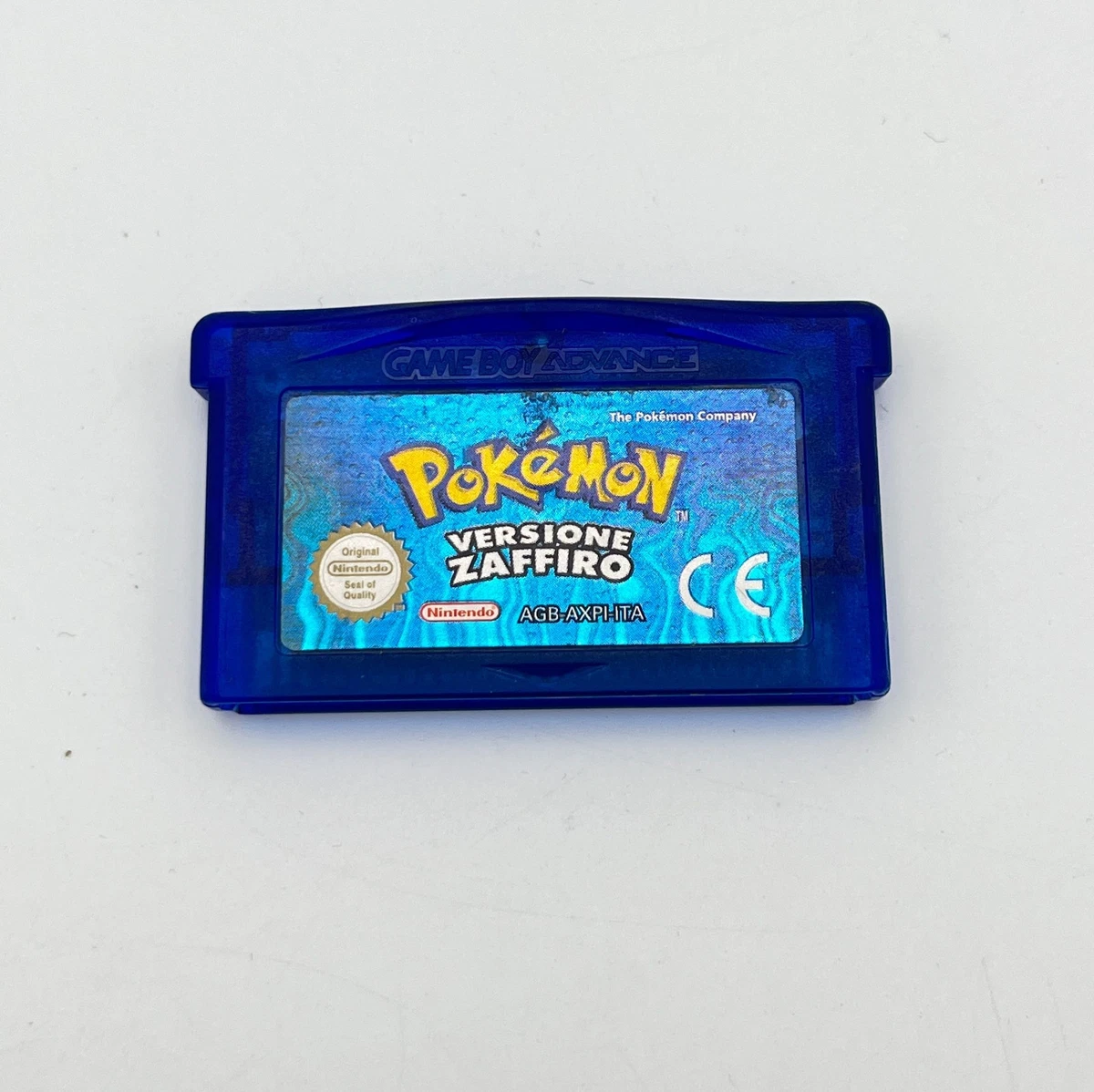 Pok&eacute;mon Zaffiro Game Boy Advance &ndash; Solo Custodia E Scatola Italiana (Box Art)