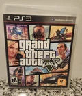 Grand Theft Auto V GTA 5 (Sony PlayStation 3, 2013) PS3 Tested Game And Case
