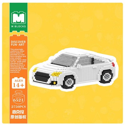 MPIN 6521 - Auto aus Klemmbausteinen - 15 cm groß - Klemmbausteine NEU OVP