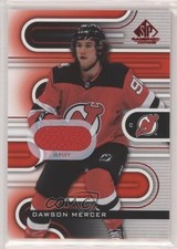 2022-23 Upper Deck SP Game Used Red Jersey Dawson Mercer #36 kq9